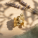 BAGUE AUX FLEURS