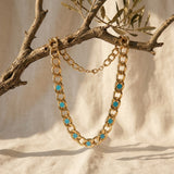 COLLIER AZUR