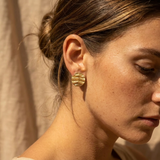 BOUCLES D'OREILLES EN SABLE