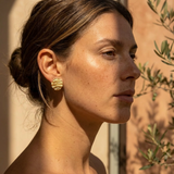 BOUCLES D'OREILLES EN SABLE