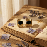 BOUCLES D'OREILLES DOLCE VITA NOIR